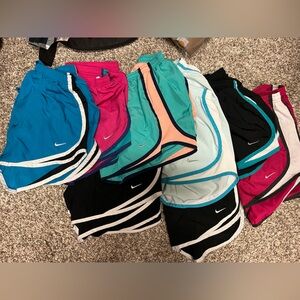 Nike tempo shorts- LOT OF 8